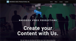 Desktop Screenshot of maverickstudio.com